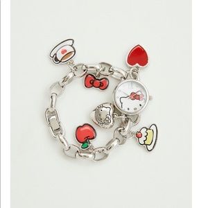 Torrid Hello Kitty Rhinestone Charm Watch (Firm)